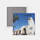 ロサンゼルスユニオン駅 マグネット (正面/裏面)