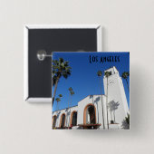 ロサンゼルスユニオン駅 缶バッジ (正面&裏面)