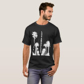 ロサンゼルスラカリフォルニア Tシャツ (正面フル)