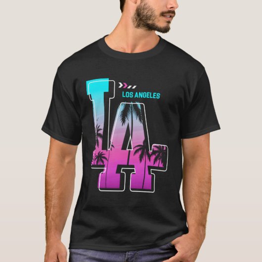 ロサンゼルスラカリフォルニア Tシャツ (正面)