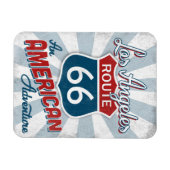 ロサンゼルスルート66ヴィンテージアメリカカリフォルニア マグネット (横)