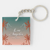 ロサンゼルスワードアートシティサインキーチェーン キーホルダー (裏面)