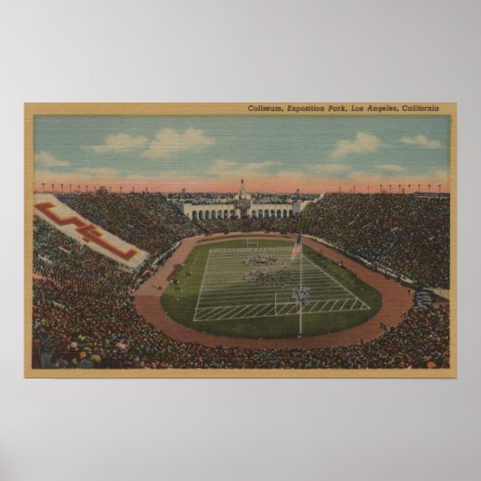 ロサンゼルス万博公園のCAColiseum ポスター (正面)