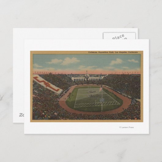 ロサンゼルス万博公園のCAColiseum ポストカード (正面/裏面)