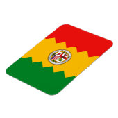 ロサンゼルス国旗を掲げた愛国的なフレキシブル磁石 マグネット (左側)