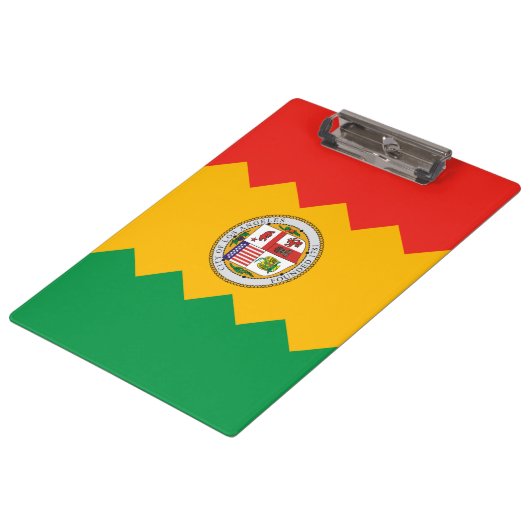 ロサンゼルス国旗（カリフォルニア州，米国） クリップボード (アングル)