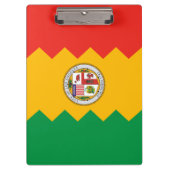 ロサンゼルス国旗（カリフォルニア州，米国） クリップボード (正面)