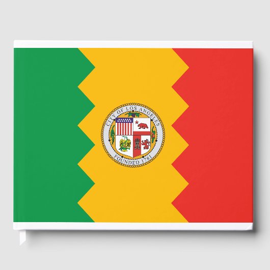 ロサンゼルス国旗(カリフォルニア州,米国) ゲストブック (正面)