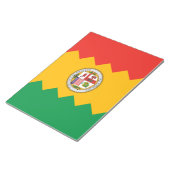 ロサンゼルス国旗（カリフォルニア州，米国） ノートパッド (アングル)