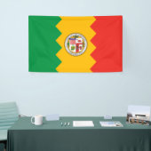 ロサンゼルス国旗（カリフォルニア州，米国） 横断幕 (トレードショー)