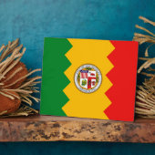 ロサンゼルス国旗 フォトプラーク (側面)