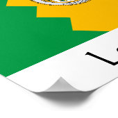 ロサンゼルス国旗 ポスター (角)