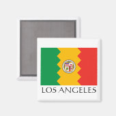ロサンゼルス国旗 マグネット (正面/裏面)
