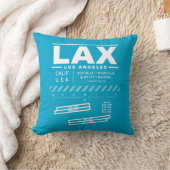 ロサンゼルス国際空港 LAX クッション (ブランケット)