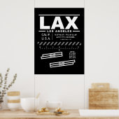ロサンゼルス国際空港 LAX ポスター (キッチン)