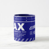 ロサンゼルス国際空港 LAX マグカップ (中央)