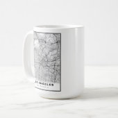 ロサンゼルス地図 コーヒーマグカップ (正面左)