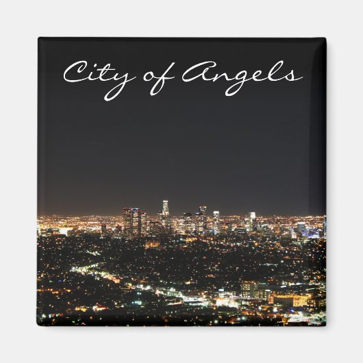 ロサンゼルス夜 マグネット (正面)