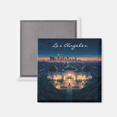 ロサンゼルス夜 マグネット (正面/裏面)