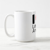 ロサンゼルス大好き コーヒーマグカップ (左)