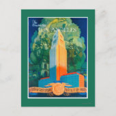 ロサンゼルス宣伝ポスター ポストカード (正面)