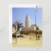 ロサンゼルス市役所 ポストカード (正面/裏面)