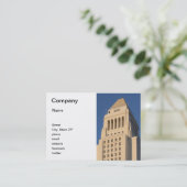 ロサンゼルス市役所 名刺 (スタンド正面)