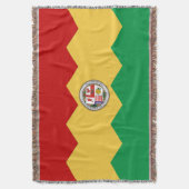 ロサンゼルス市旗 スローブランケット (正面縦)