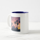 ロサンゼルス市 ツートーンマグカップ (正面左)