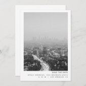 ロサンゼルス市 保存日付 セーブザデート (正面/裏面)