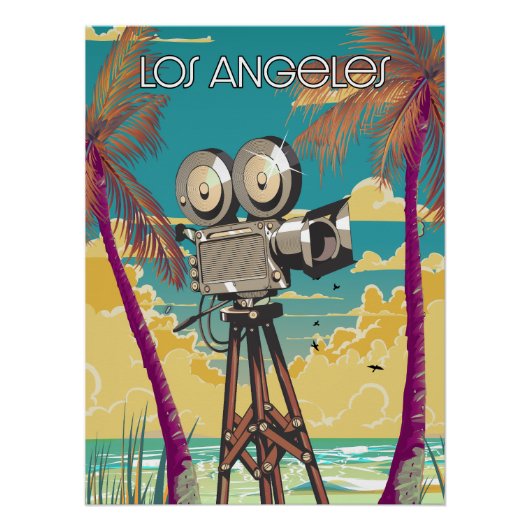 ロサンゼルス映画カメラポスター ポスター (正面)