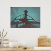 ロサンゼルス空港LAX ポスター (キッチン)