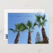 ロサンゼルス素晴らし市庁舎はがき！ ポストカード (正面/裏面)