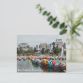 ロサンゼルス素晴らし/マッカーサー公園はがき！ ポストカード (スタンド正面)