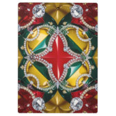 ロサンゼルス色の愛国的なクリップボード クリップボード (裏面)