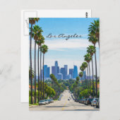 ロサンゼルス通りはがき ポストカード (正面/裏面)