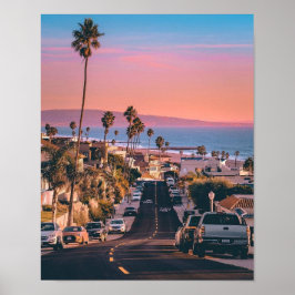 ロサンゼルス道路 ポスター