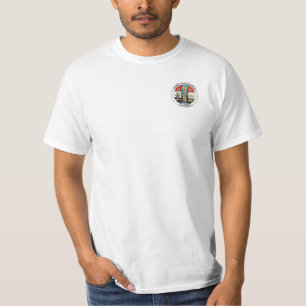 ロサンゼルス郡のシール Tシャツ