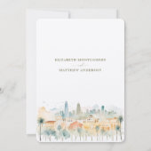 ロサンゼルス鮮やかス救クイライン 招待状 (裏面)