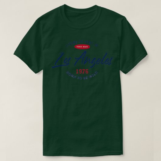 ロサンゼルス1976 Tシャツ (デザイン正面)