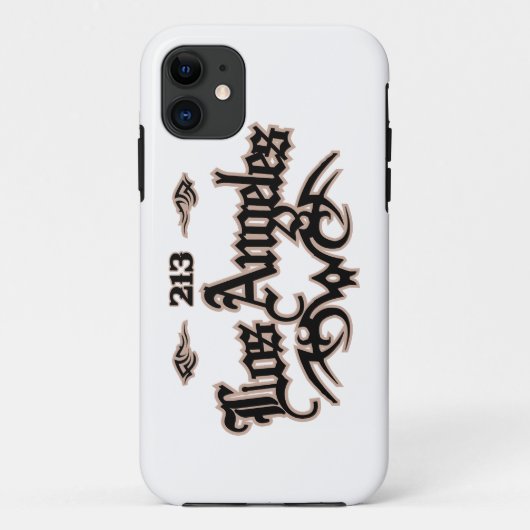 ロサンゼルス213 Case-Mate iPhoneケース (裏面)
