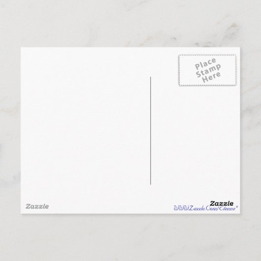 ロサンゼルス、こんにちは_ ポストカード (裏面)