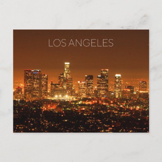ロサンゼルス、アメリカのはがき ポストカード (正面)
