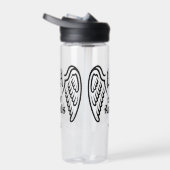 ロサンゼルス・ウィングス名前をカスタムする ウォーターボトル (右面)