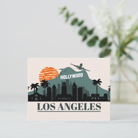 ロサンゼルス、カリフォルニアのはがき ポストカード (スタンド正面)