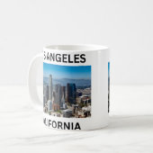 ロサンゼルス、カリフォルニアのコーヒーマグ コーヒーマグカップ (正面左)