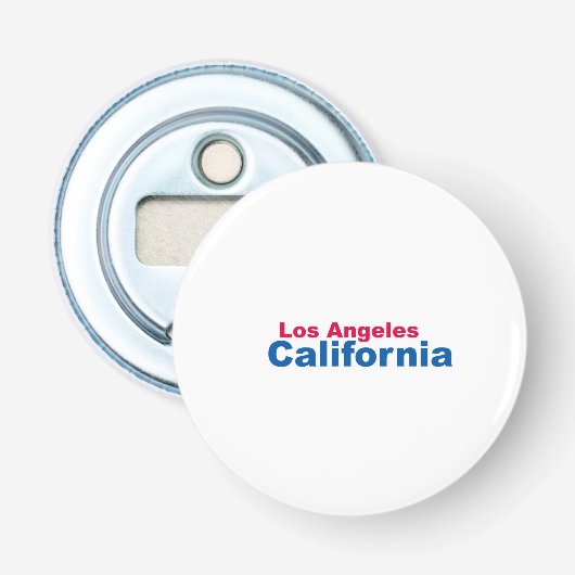 ロサンゼルス、カリフォルニアボトルオープナー 栓抜き (正面)