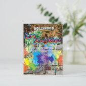 ロサンゼルス，カリフォルニア州通りアート – はがき (スタンド正面)