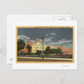 ロサンゼルス、カリフォルニア郵便局 – ターミナル ポストカード (正面/裏面)