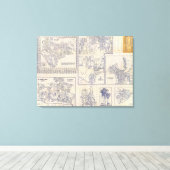 ロサンゼルス、カリフォルニア2 キャンバスプリント (インサイチュ (ウッドフロア))